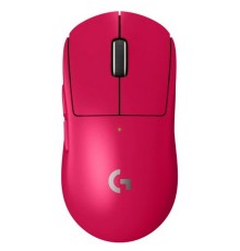 Мышь LOGITECH G PRO X Superlight 2 розовая беспроводная игровая  (2,4 ГГц, 5 кнопок, LIGHTFORCE hybrid switches, HERO 2, 32000 dpi, USB, 910-006799)