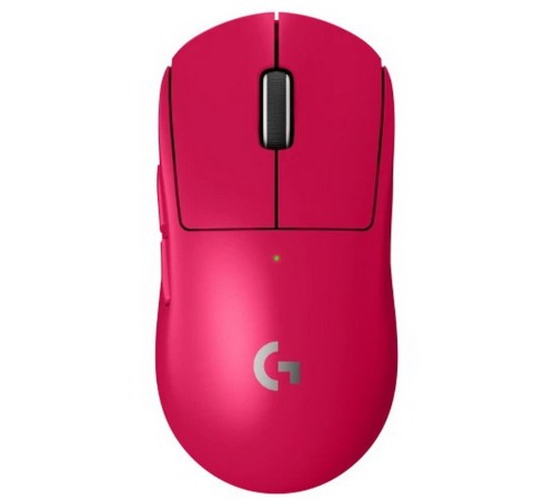 Мышь LOGITECH G PRO X Superlight 2 розовая беспроводная игровая  (2,4 ГГц, 5 кнопок, LIGHTFORCE hybrid switches, HERO 2, 32000 dpi, USB, 910-006799)