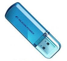 Флеш Диск Silicon Power 64Gb Helios 101 SP064GBUF2101V1B USB2.0 синий