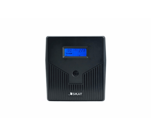 SKAT-UPS 1000/600 ИБП 220В 600Вт 2 АКБ 7Ач внутр. меандр. стабилизация напряжения