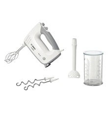 Миксер ручной Bosch MFQ 36440 450Вт белый/серый