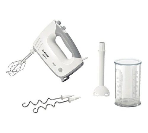 Миксер ручной Bosch MFQ 36440 450Вт белый/серый
