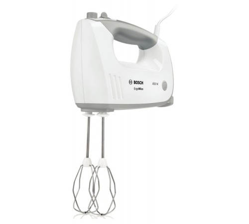 Миксер ручной Bosch MFQ 36440 450Вт белый/серый