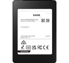Накопитель SSD PHISON SA50E 480GB SATA 2.5" 3D TLC R530/W500MB/s (98/77 KIOPS) 3DWPD SSD Enterprise Solid State Drive, 1 year, OEM