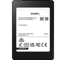 Накопитель SSD PHISON SA50Pc 3840GB SATA 2.5" 3D TLC R530/W500MB/s (98/40 KIOPS) 1DWPD SSD Enterprise Solid State Drive, 1 year, OEM