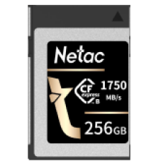 Карта памяти Netac CF2000 CFexpress™ PCIe Gen 3x2 Type B cards 256GB, R/W up to 1750MB/1650MB/s