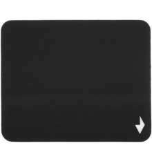 Коврик для мыши Gembird MP-BLACK-S, черный, 220х180х2мм, ткань+резина, пакет