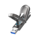 USB Flash накопитель Netac US9 USB3.2 Solid State Flash Drive 256GB,up to 900MB/1000MB/s