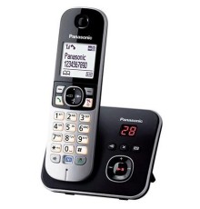 Р/Телефон Dect Panasonic KX-TG6821RUB черный автооветчик АОН