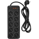 Сетевой фильтр-удлинитель PowerCom SP-10 USB2A1CB 3.0M