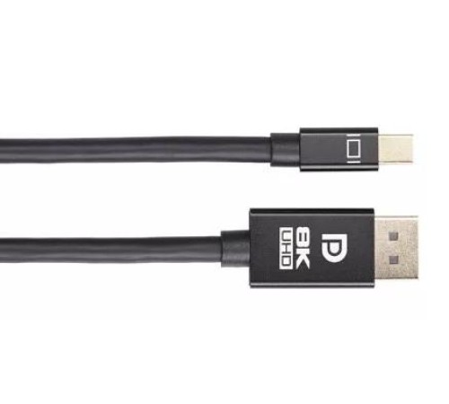 Telecom <TA683M-1.8M> Кабель 1.4V Mini DisplayPort M <--> Display Port M 1,8м  4K@120HZ 8K@60HZ [7958820049927]