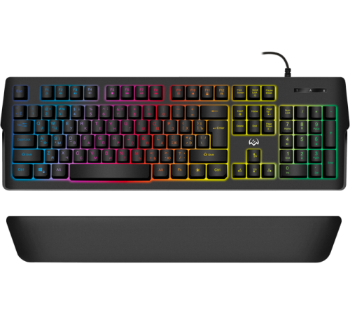 Игровая клавиатура SVEN KB-G9400 (104кл, ПО, RGB-подсветка) Sven KB-G9400 (SV-019594)