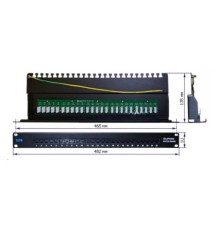 Патч-панель Lanmaster TWT-PP25TEL45 19" 1U 25xRJ-12 UTP