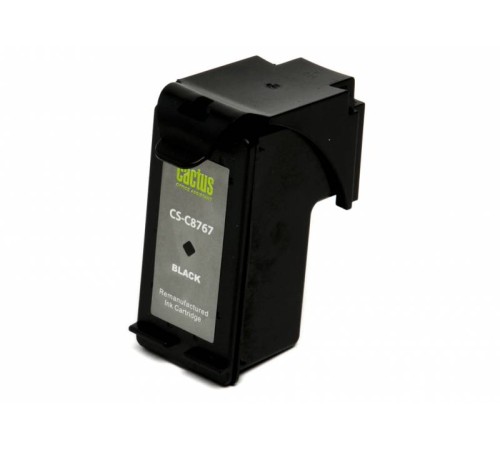 Картридж струйный Cactus CS-C8767 №130 черный (29мл) для HP DJ 5740/5743/5745/5748/5793/5940/5943/6540/6540d/6540dt/6543/6543d/6620/6623/6840/6843/6940/6940dt/6943/6980series/6980dt/6983/6985/9800series/9860/DJ 6310/6310xi/6313/6315/6318