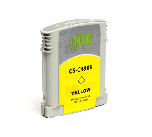 Картридж струйный Cactus CS-C4909 №940XL желтый (30мл) для HP DJ Pro 8000/8500