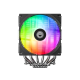 Кулер для процессора ID-Cooling FROZN A620 PRO SE ARGB LGA1700/1200/115X/AM5/AM4 (8шт/кор, TDP 260W, PWM, черный, 6 тепл.трубок + медная база, DUAL ARGB FAN 120mm) RET