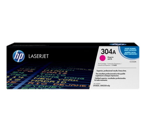Картридж лазерный HP 304A CC533AC пурпурный (2800стр.) для HP LJ CP2025/CM2320 (техн.упак)