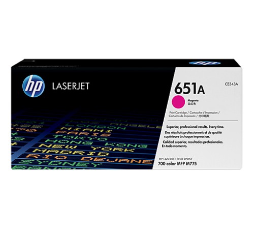 Картридж лазерный HP CE343AC пурпурный (16000стр.) для HP LJ 700/775 (техн.упак) Картридж лазерный HP CE343AC пурпурный (16000стр.) для HP LJ 700/775 (техн.упак)
