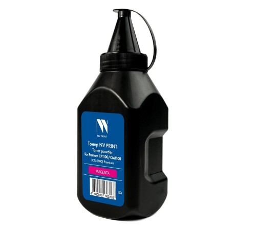 Тонер NVP для Pantum CP1100/CM1100 (CTL-1100) Premium (80г) Magenta совместимый Тонер NVP для Pantum CP1100/CM1100 (CTL-1100) Premium (80г) Magenta совместимый