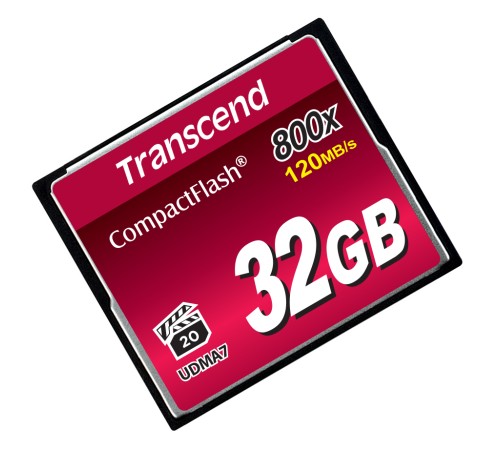 Карта памяти Transcend CompactFlash 800 32GB (TS32GCF800) Карта памяти Transcend CompactFlash 800 32GB (TS32GCF800)