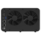 Сетевое хранилище TerraMaster F6-424 tower NAS QC 3,4Ghz/8Gb(32)/TRAID,JBOD,RAID0,1,10,5,6/up to 6 HDD SATA(3,5' or 2,5')/2xM.2 2280 NVMe/2xUSB/HDMI/2x2,5GbE RJ-45/iSCSI/1xPS/1YW
