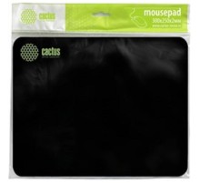 Коврик для мыши Cactus Black 300x250x2мм (CS-MPC-P01M)