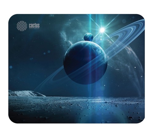 Коврик для мыши Cactus Saturn 300x250x2мм (CS-MPC-P03M) Коврик для мыши Cactus Saturn 300x250x2мм (CS-MPC-P03M)