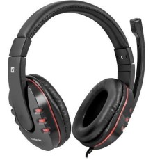 Defender Игровая гарнитура Warhead G-160 черный, кабель 2,5 м Defender Warhead G-160 (64113)