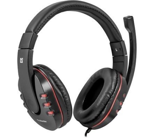 Defender Игровая гарнитура Warhead G-160 черный, кабель 2,5 м Defender Warhead G-160 (64113)