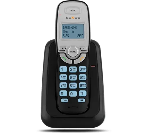 TEXET TX-D6905A черный (громкая связь,телефонная книга на 50 имен и номеров, определитель номера, будильник) TEXET TX-D6905A черный (громкая связь,телефонная книга на 50 имен и номеров, определитель номера, будильник)