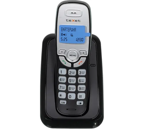 TEXET TX-D6905A черный (громкая связь,телефонная книга на 50 имен и номеров, определитель номера, будильник) TEXET TX-D6905A черный (громкая связь,телефонная книга на 50 имен и номеров, определитель номера, будильник)