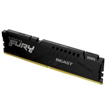 Модуль памяти DDR 5 DIMM 16Gb PC48000, 6000Mhz, Kingston FURY Beast Black EXPO CL30 (KF560C30BBE-16) (retail)