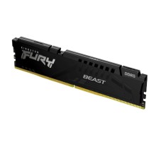 Модуль памяти DDR 5 DIMM 16Gb PC48000, 6000Mhz, Kingston FURY Beast Black XMP CL30 (KF560C30BB-16) (retail)