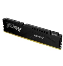 Модуль памяти DDR 5 DIMM 16Gb PC48000, 6000Mhz, Kingston FURY Beast Black XMP CL30 (KF560C30BB-16) (retail)