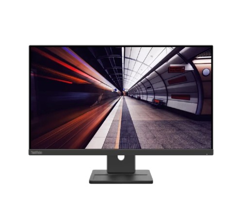Монитор Lenovo 23.8" E24-30 Black, 16:9, IPS, 1920x1080, 4ms, 250cd, 100Hz, 1xVGA, 1xHDMI, 1xDP, SPK, HAS