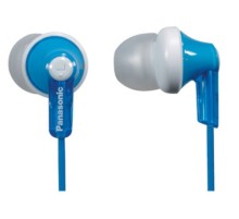 Наушники вкладыши Panasonic RP-HJE118GU 1.1м белый/голубой проводные в ушной раковине (RP-HJE118GUA)