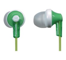Наушники вкладыши Panasonic RP-HJE118GU 1.1м зеленый проводные в ушной раковине (RP-HJE118GUG)