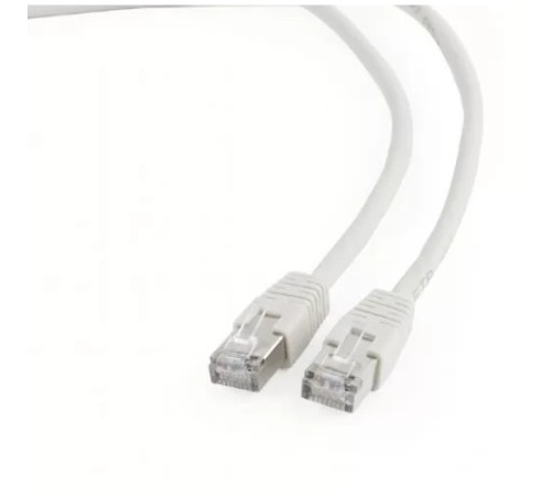 Патч-корд FTP Cablexpert кат.5e, 5м, литой, многожильный (серый)
