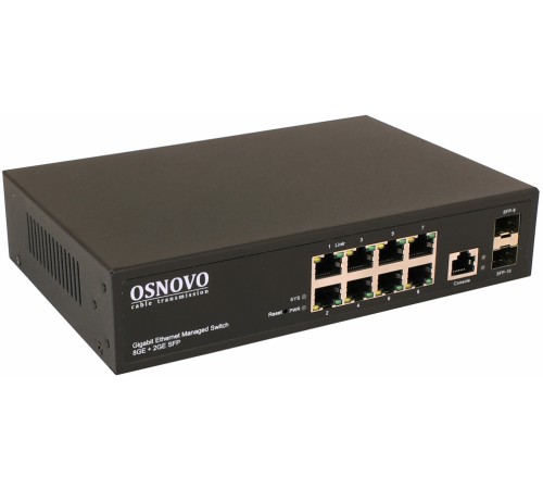 Коммутатор OSNOVO SW-70802/L2 Коммутатор OSNOVO SW-70802/L2