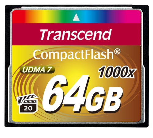 Карта памяти Transcend CompactFlash 1000 64GB (TS64GCF1000) Карта памяти Transcend CompactFlash 1000 64GB (TS64GCF1000)