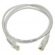 Патч-корд Lanmaster UTP TWT-45-45-1.0-GY UTP вилка RJ-45-вилка RJ-45 кат.5е 1м серый ПВХ (уп.:1шт)