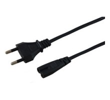 Шнур сетевой, вилка - евроразъем С7, кабель 2x0,75 мм², длина 5 метров (PE пакет) REXANT