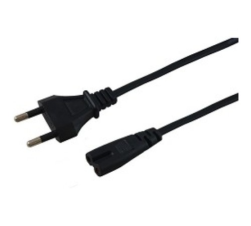 Шнур сетевой, вилка - евроразъем С7, кабель 2x0,75 мм², длина 5 метров (PE пакет) REXANT
