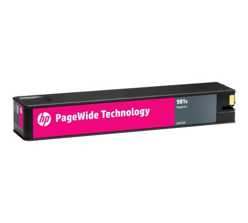 Cartridge HP 981X для PageWide, пурпурный (10 000 стр.) (L0R10A)