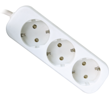 Удлинитель с заземлением Defender E350 5.0 м, 3 розетки (пакет) Defender E350 (5 м, 3 розетки) (99223)