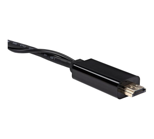 Кабель-переходник HDMI(M) +USB---> DP(M)  4K*60Hz 1.8M, VCOM <CG599AC-1.8M> Кабель-переходник VCOM USB Type-A M+HDMI M/DisplayPort M (CG599AC-1.8M)