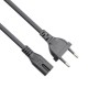 VCOM CE023-CU0.5-1.8M Кабель для аудио-видео техники IEC-320-C7--розетка 220V, 2-pin, 1,8м ,медный  [4895182222731]