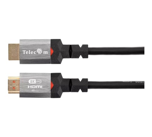 Кабель HDMI 19M/M,ver. 2.1, 8K@60 Hz 1m метал разъемы, Telecom <TCG365-1M> VCOM Telecom TCG365-1M Кабель HDMI 19M/M,ver. 2.1, 8K@60 Hz 1m метал разъемы, Telecom <TCG365-1M> VCOM Telecom TCG365-1M