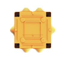 DKC FSB11404 Коробка пластиковая FS с кабельными вводами и клеммниками, IP55,100х100х50мм, 4р, 450V,6A, 4мм.кв