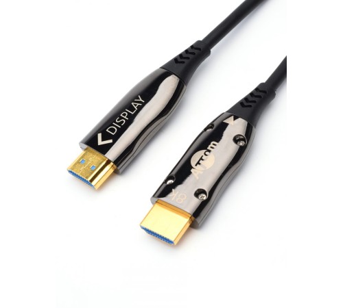 Кабель HDMI 30 м (HIGH speed, Metal gold, Optical) 8K VER 2.1 ATcom HDMI 2.1 (m) - HDMI 2.1 (m) 30 м (AT8877) Кабель HDMI 30 м (HIGH speed, Metal gold, Optical) 8K VER 2.1 ATcom HDMI 2.1 (m) - HDMI 2.1 (m) 30 м (AT8877)